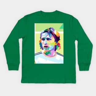 Luka Modric Kids Long Sleeve T-Shirt